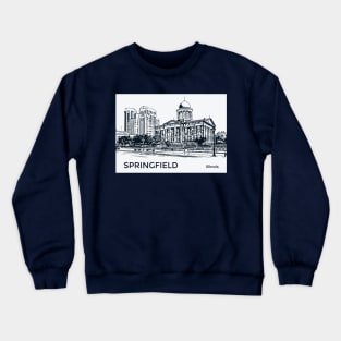 Springfield Illinois Crewneck Sweatshirt